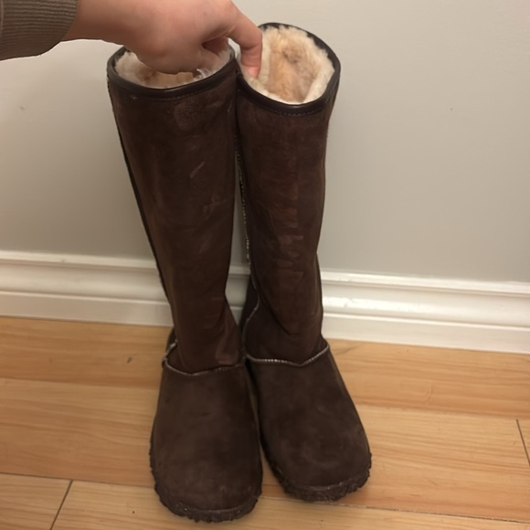 New Paul Brodie shearling suede winter boots - Picture 4 of 10